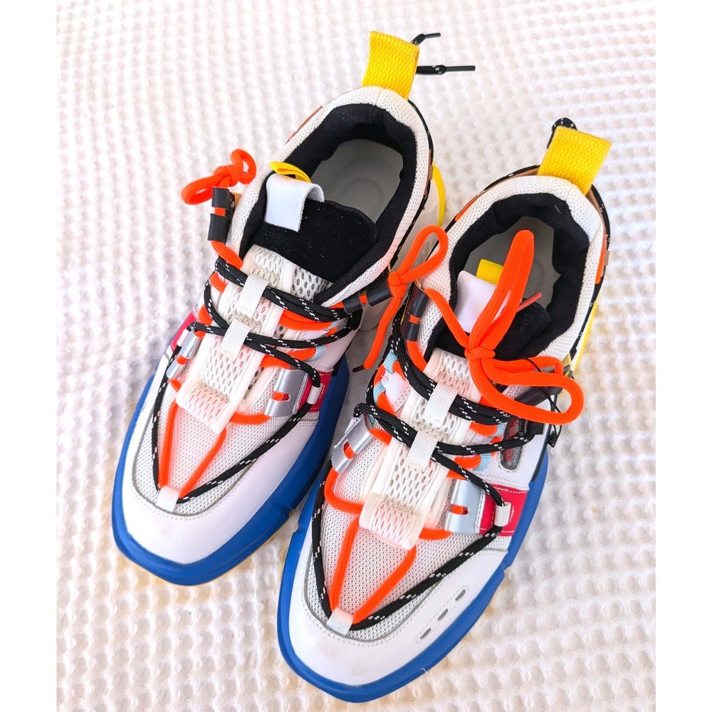 Enzo FOREIGN Chunky Sneakers Mens Size 11 Multi Color Streetwear Dad Shoes